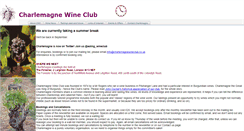 Desktop Screenshot of charlemagnewineclub.co.uk